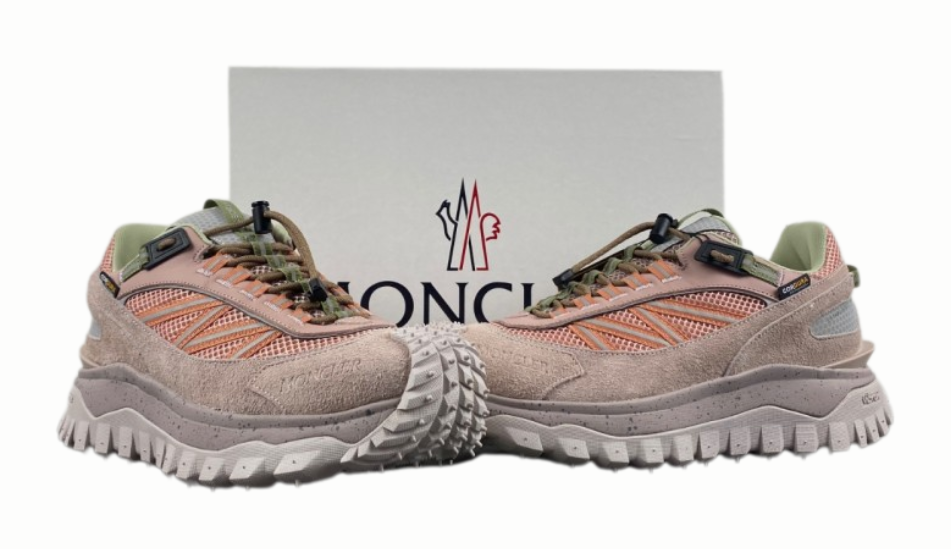 Moncler Trailgrip fabric low-top sneakers