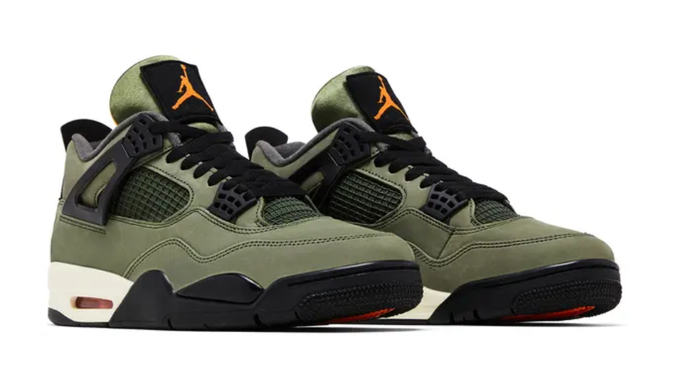 Undefeated x Air Jordan 4 Retro 2025 (Rare Air)