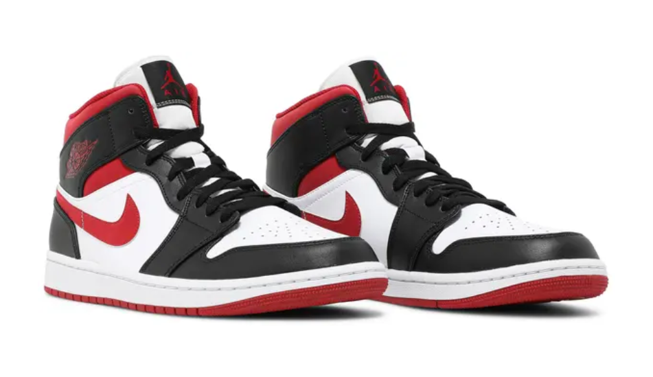 Air Jordan 1 Mid 'Black Gym Red'