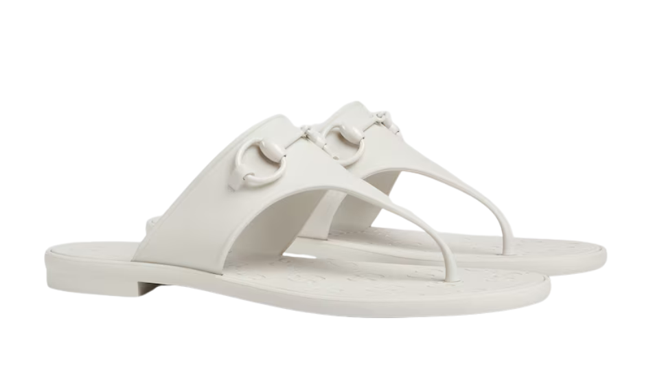 Women's thong sandal with Horsebit