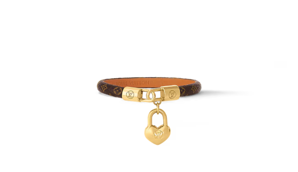 Crazy In Lock Charm Bracelet