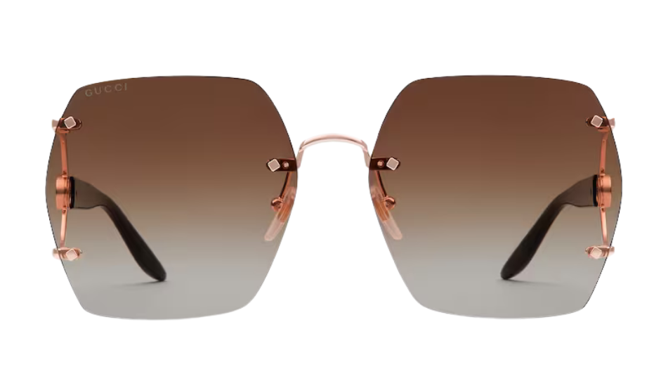 Geometric frame sunglasses