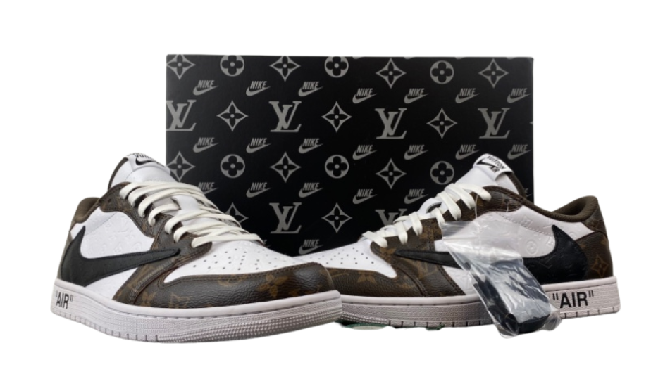 AIR JORDAN 1 LOW X LV joint old flower