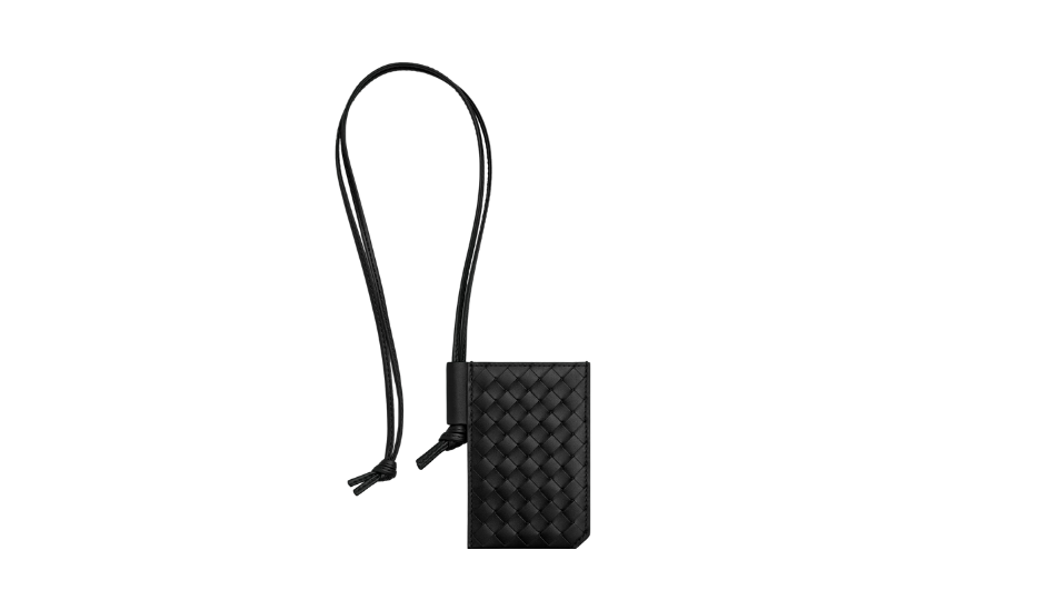 Intrecciato Piccolo Badge Holder