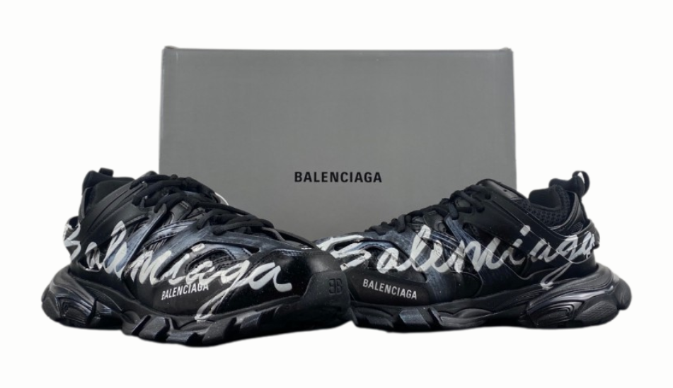 Balenciaga Track Sneaker 'Signature - Black White'