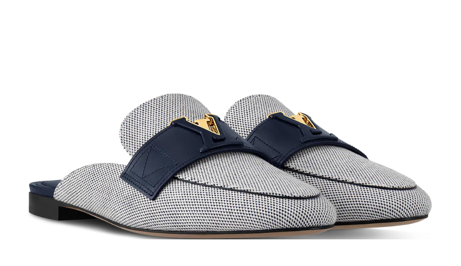 LV Capri Open Back Loafer