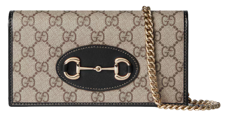 Gucci Horsebit 1955 wallet with chain