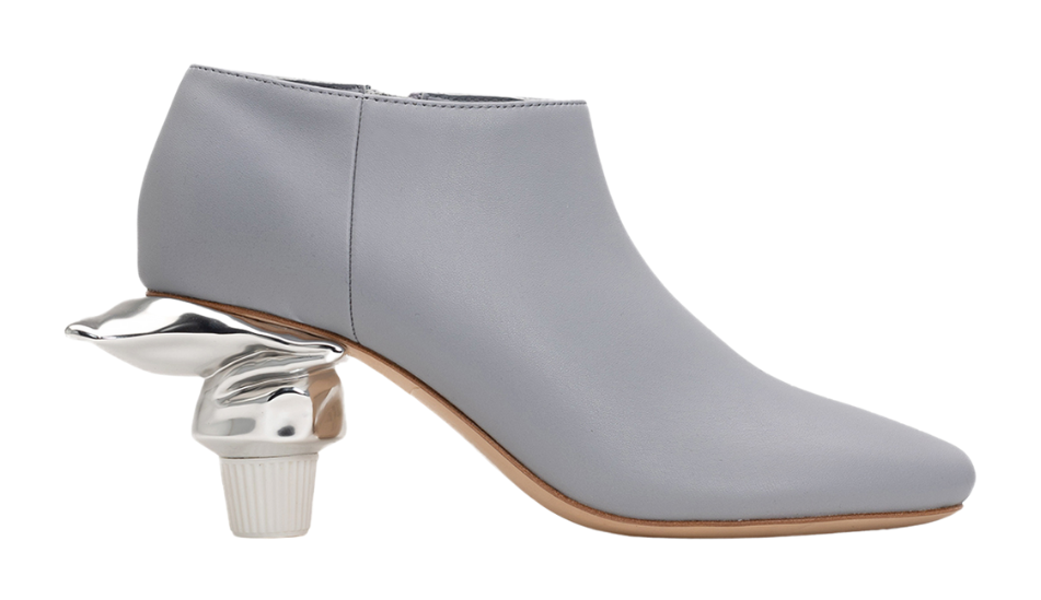 Toothpaste Heel Boots