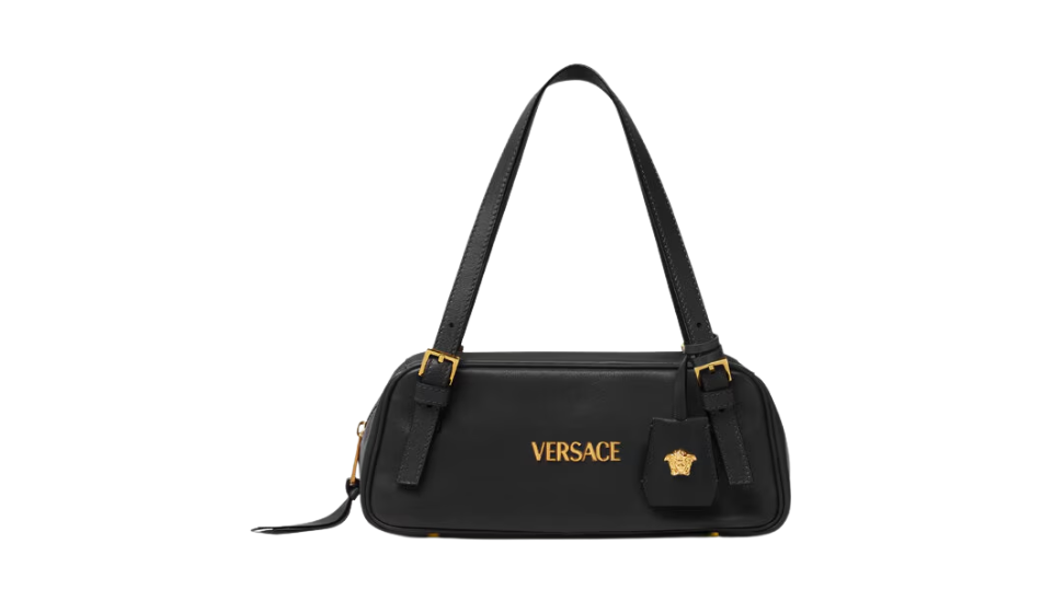 Versace Tag Bowling Shoulder Bag