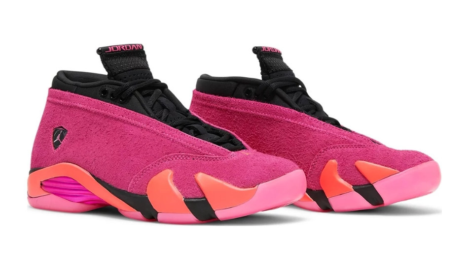 Air Jordan 14 Retro Low 'Shocking Pink'