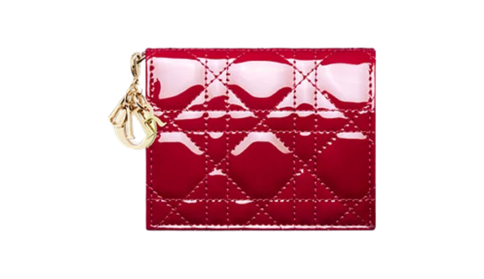 Mini Lady Dior Gardenia Wallet