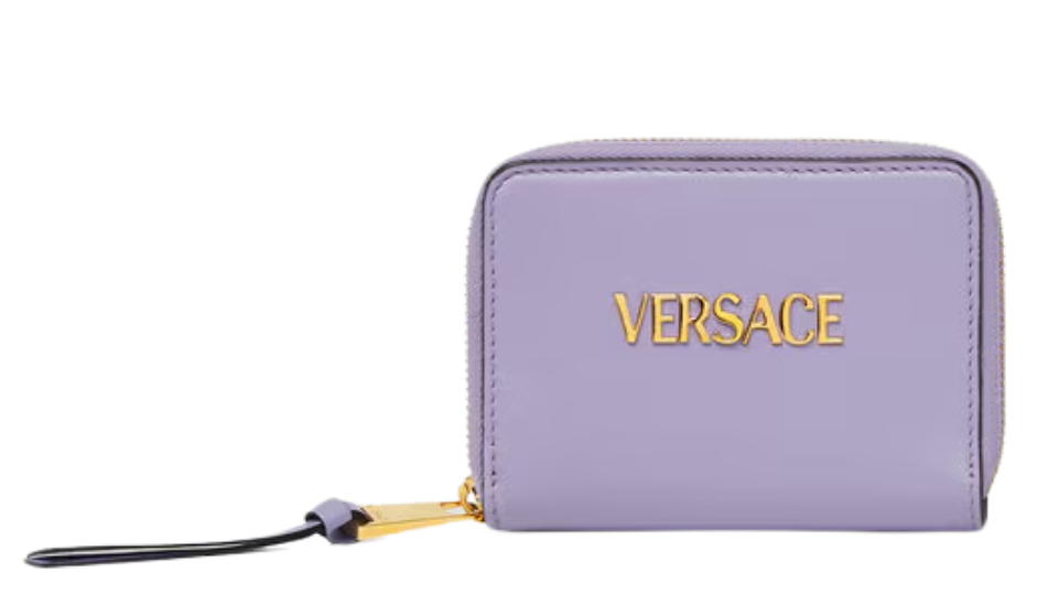 Versace Tag Zip Wallet