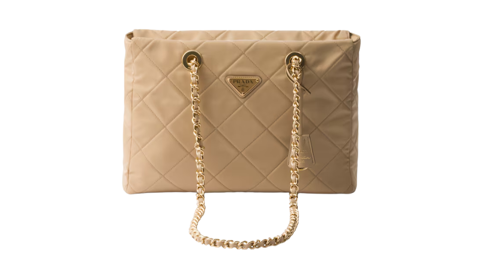 Prada Re-Edition 1995 Chaîne medium Re-Nylon tote bag