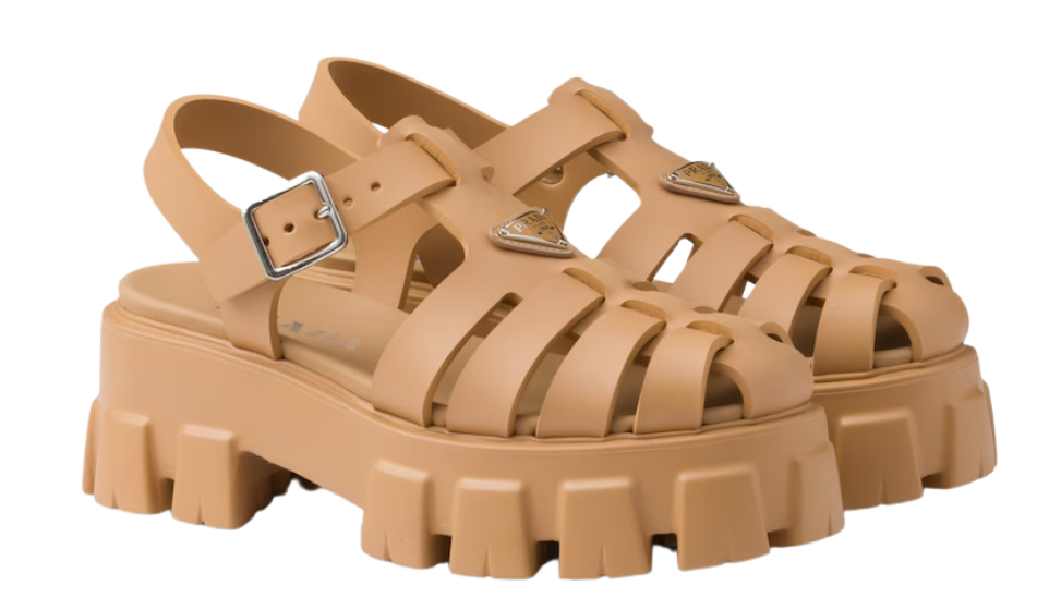 Rubber Monolith sandals