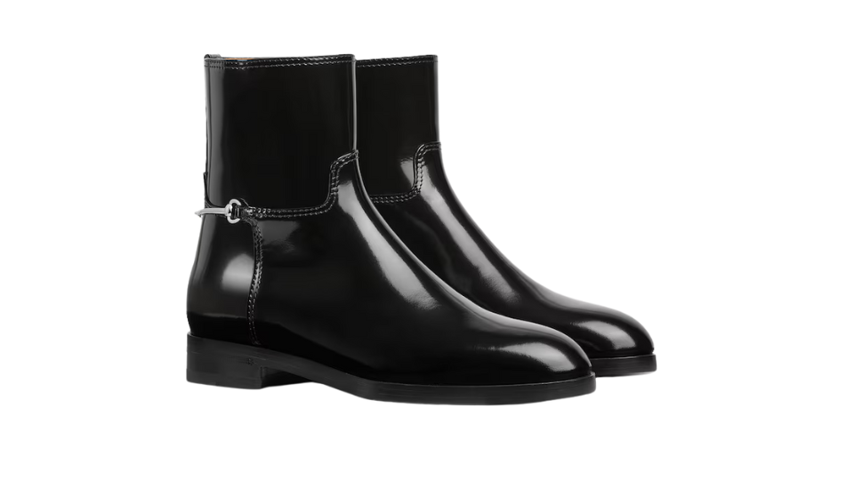 Women's slim Horsebit ankle boot