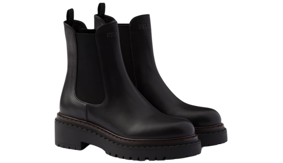 Leather Chelsea boots