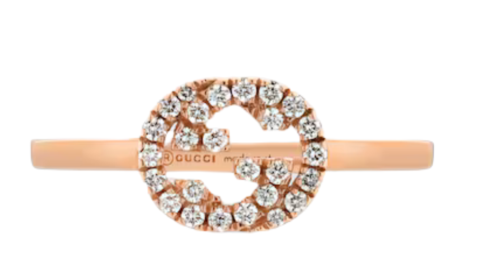 Gucci Interlocking diamond ring