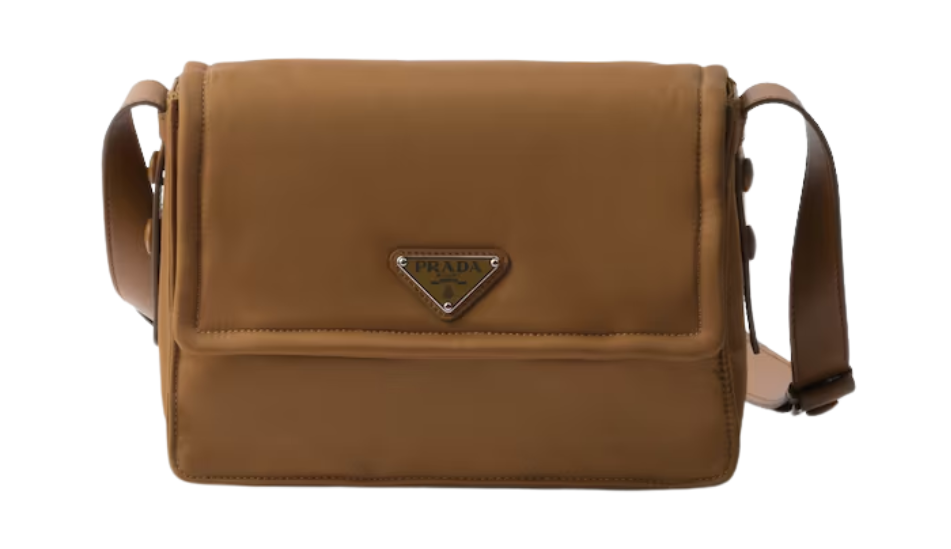 Small padded Re-Nylon shoulder bag