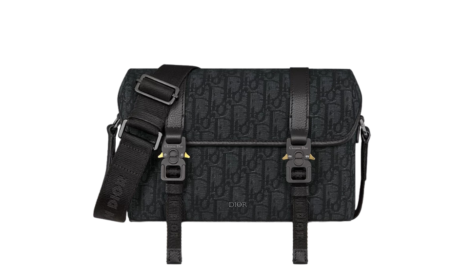 Dior Hit the Road Messenger Bag with Flap