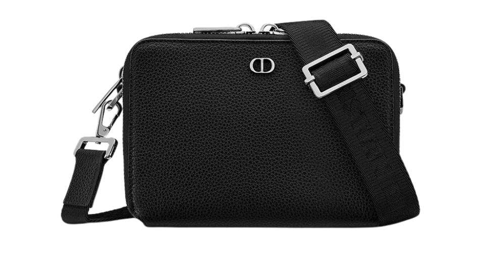 CD Icon Zipped Pouch with Strap