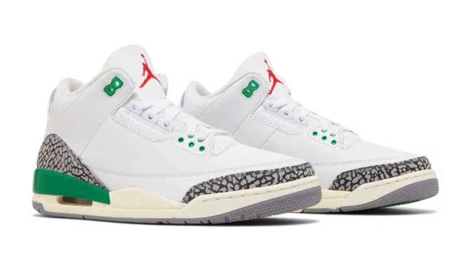 Wmns Air Jordan 3 Retro 'Lucky Green'