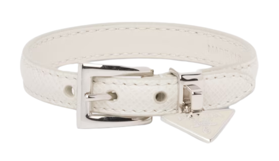 Saffiano leather bracelet