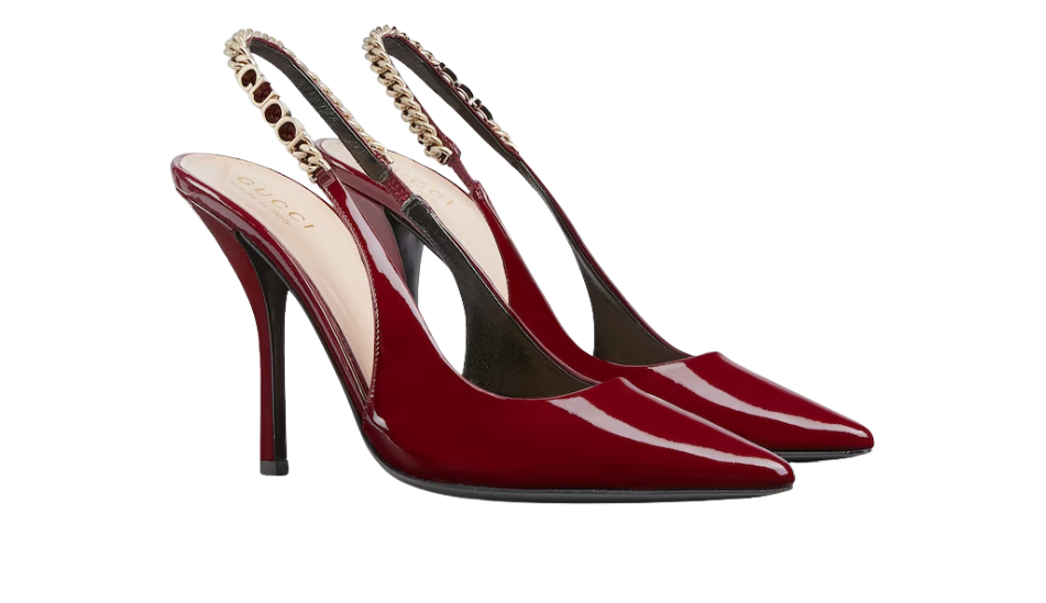 Gucci Signoria slingback pump