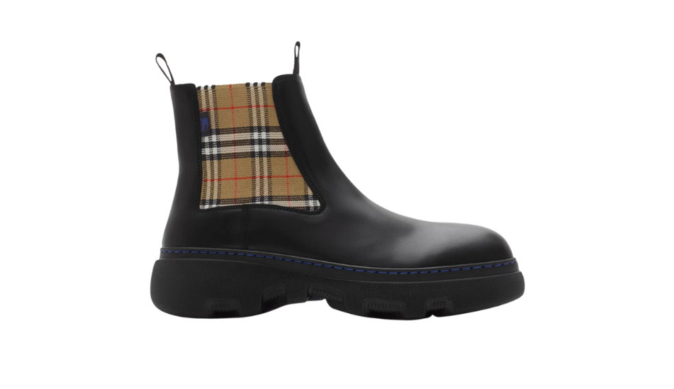 Leather Creeper Low Chelsea Boots