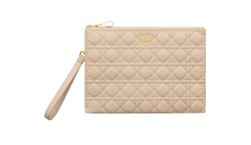 Large Dior Caro Daily Pouch