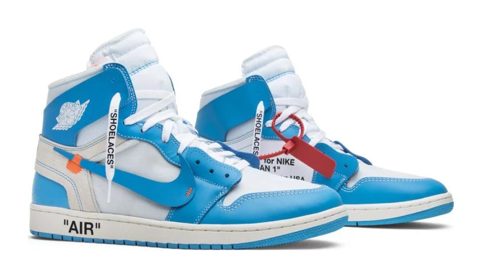 Off-White x Air Jordan 1 Retro High OG 'UNC'