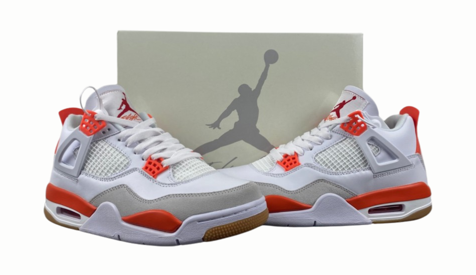 Wmns Air Jordan 4 Retro Black and Red