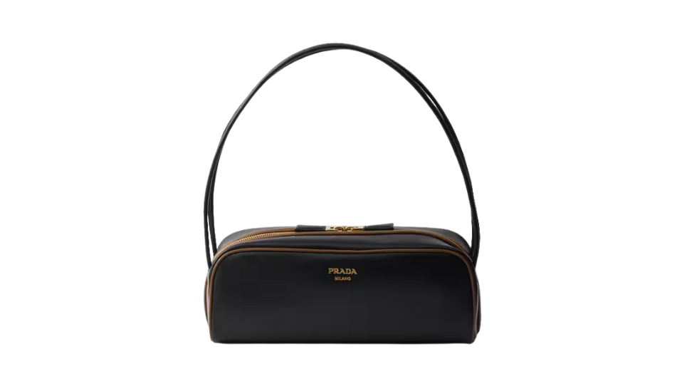Prada Swing smooth leather shoulder bag