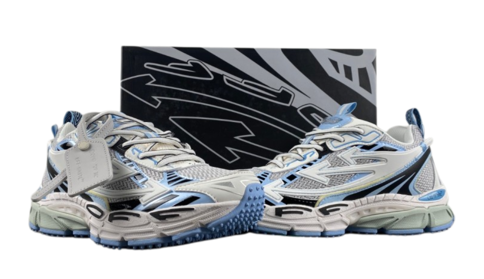 Off-White Be Right Back 'White Light Blue'