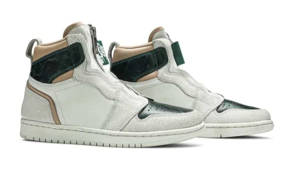 Wmns Air Jordan 1 Retro High Zip 'Mystic Green'