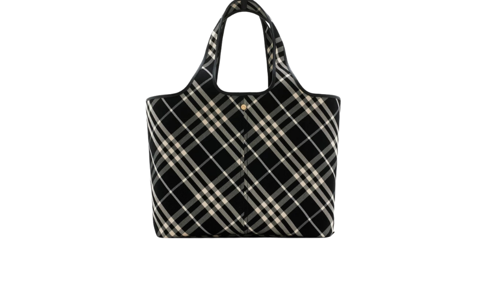 Medium Check Tote