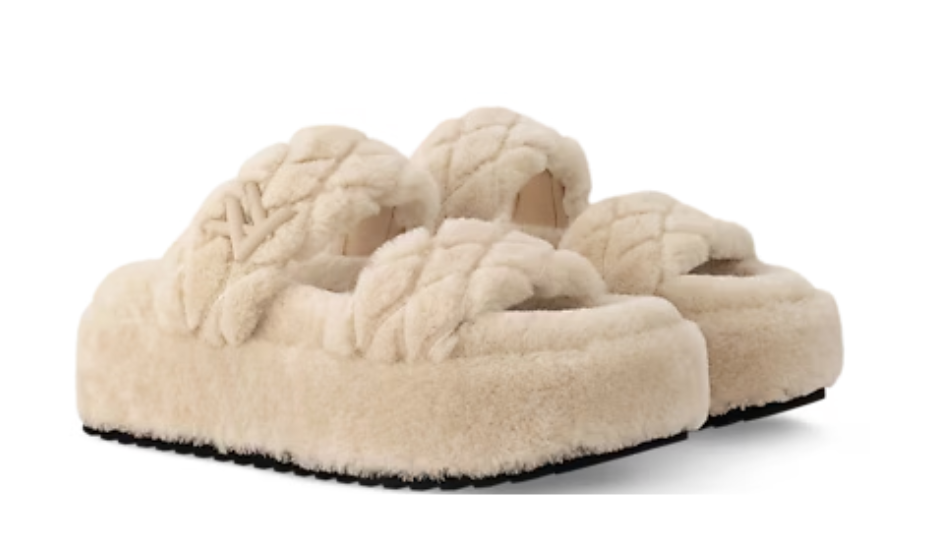 LV Sunset Platform Comfort Mule