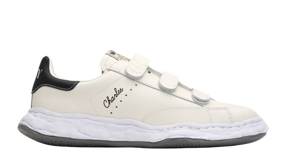"CHARLES" OG Sole Leather Low-top Verclo Sneaker