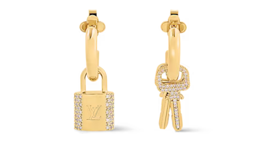 LV Padlock Earrings