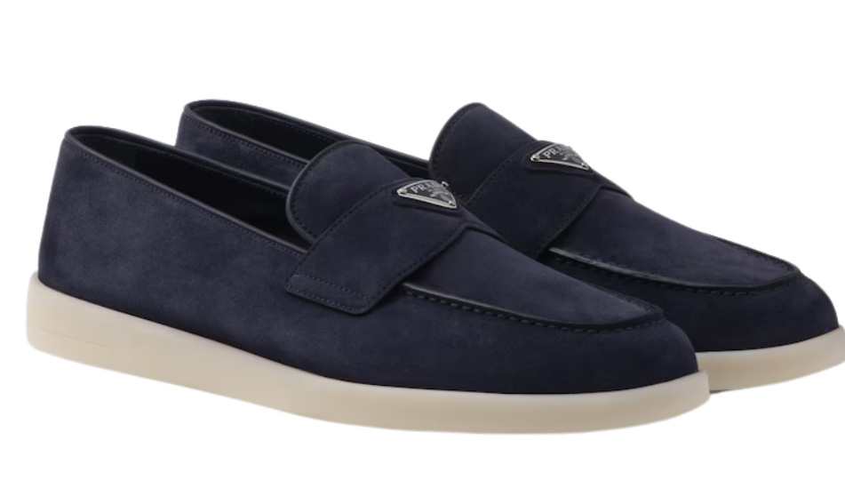 Suede loafers