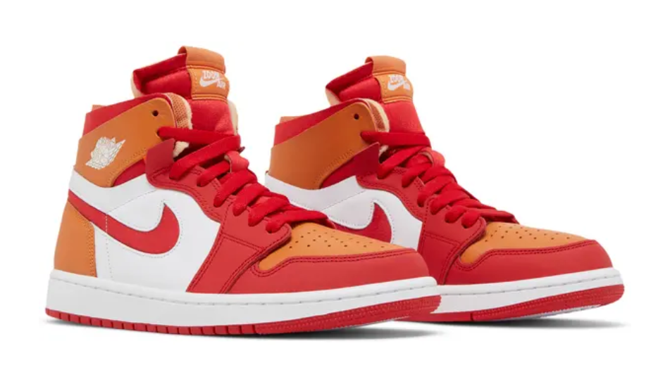Wmns Air Jordan 1 Zoom Air Comfort 'Fire Red Hot Curry'