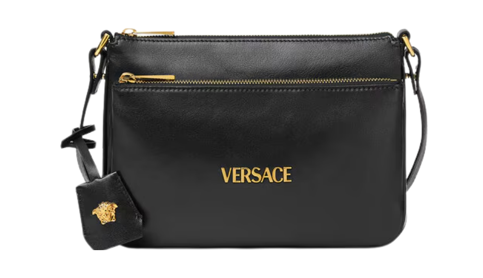 Versace Tag Crossbody Bag