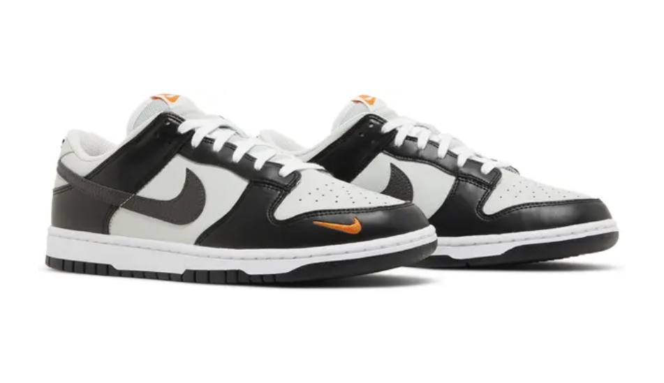 Dunk Low 'Mini Swoosh - Black Total Orange'