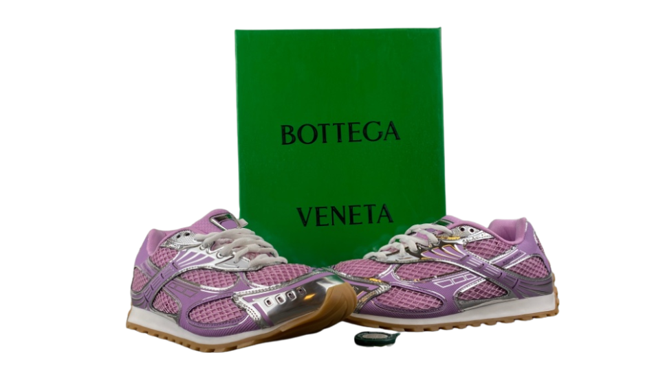 Bottega Veneta Wmns Orbit Sneaker 'Gloss Silver'