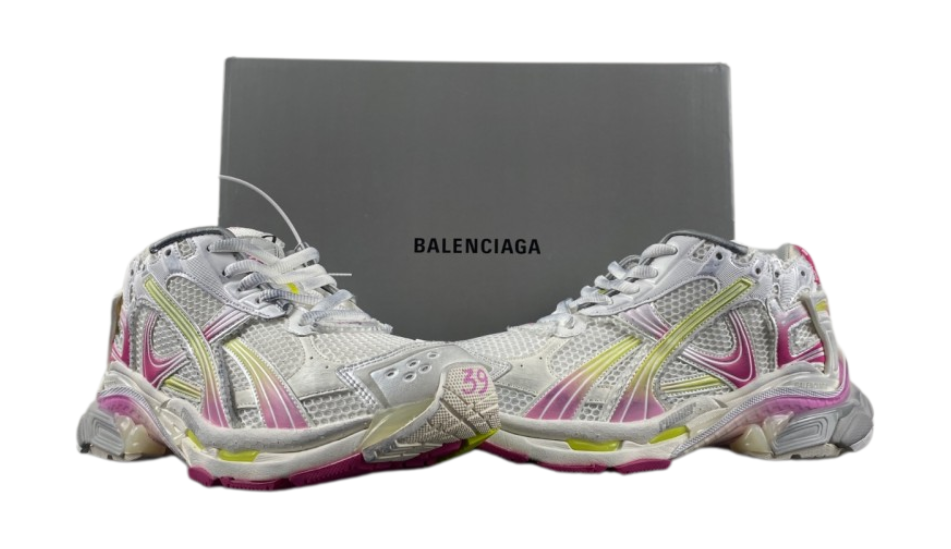 Balenciaga Wmns Runner Sneaker 'Gradient - Pink Fluo Yellow'