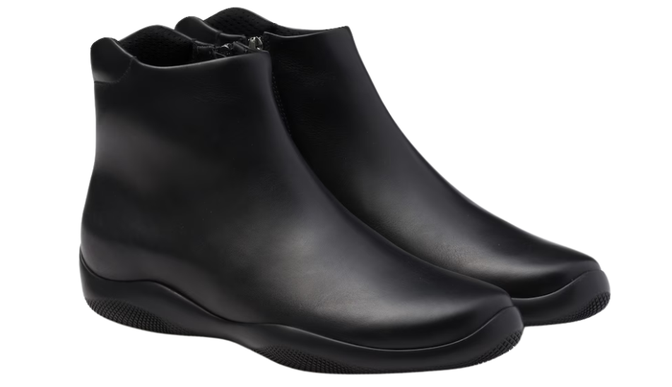 Re-Nylon gabardine après ski booties