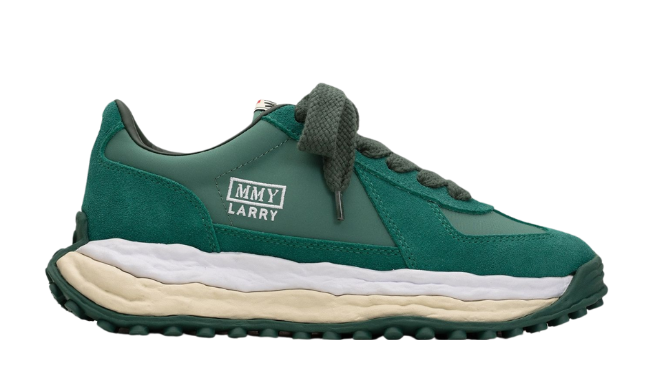 "LARRY" OG Sole Mix Material Low-top Sneaker