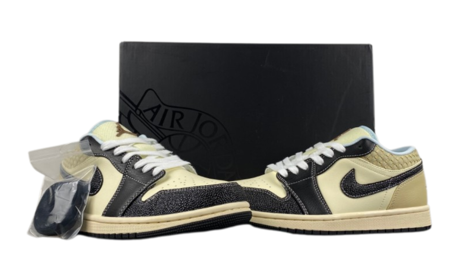 Air Jordan 1 Low SE 'Coconut Milk Black'