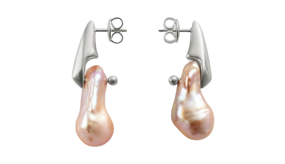 Large Pearl Earrings