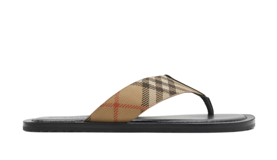 Check Pavilion Sandals