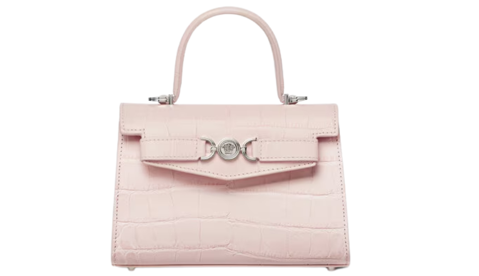 Croc-Effect Medusa '95 Small Handbag